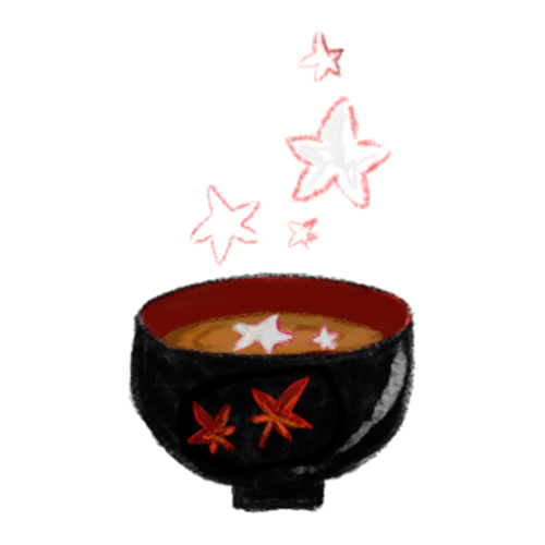 綿雲お麩のお味噌汁